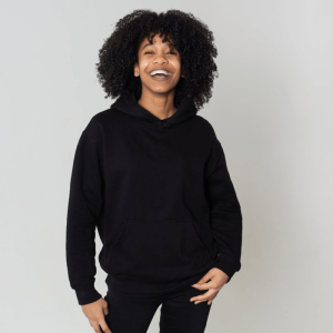Women Black Hoodie